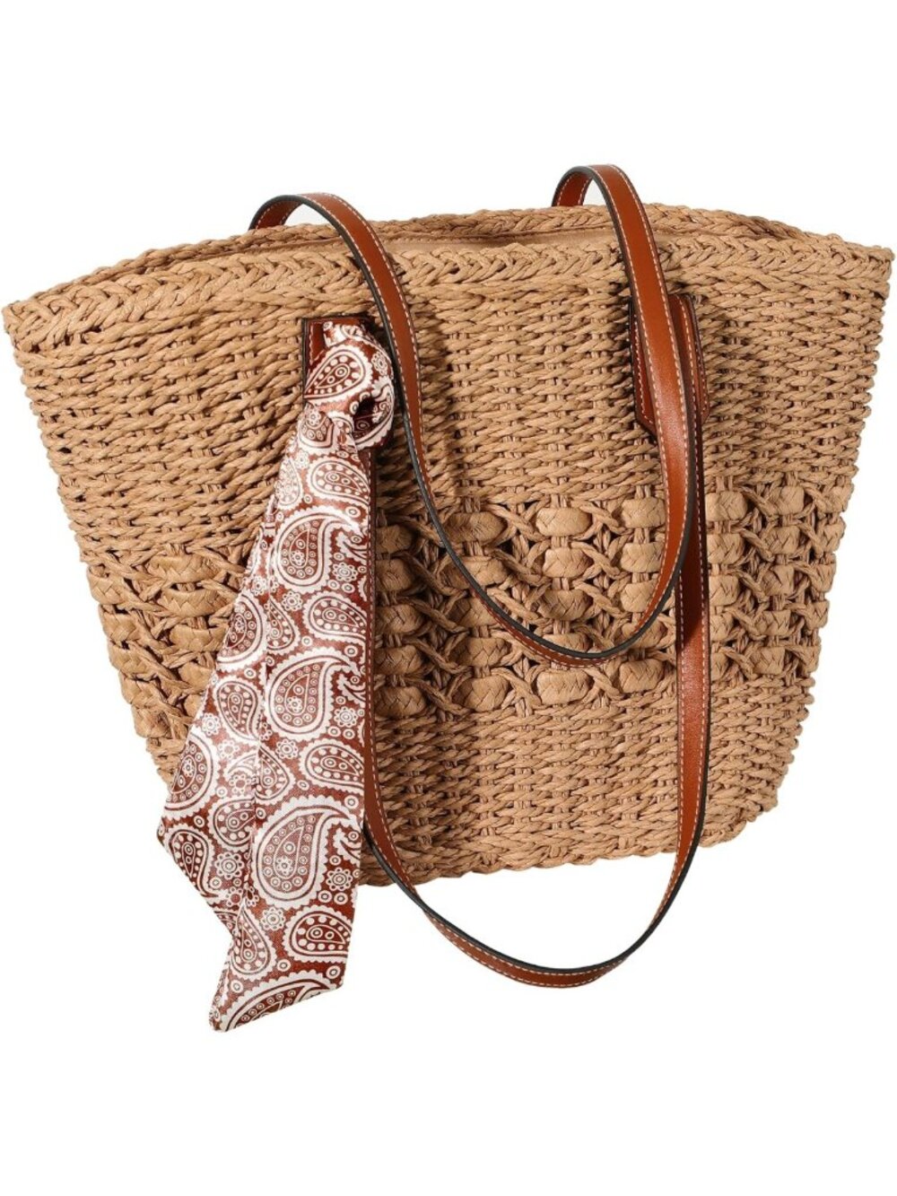 Stylish Summer Woven Straw Tote Bag for Women | Trendy Beach Bag Essentials
